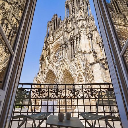 Au Pied De La Cathedrale #Vuemagique Apartman Reims Kültér fotó